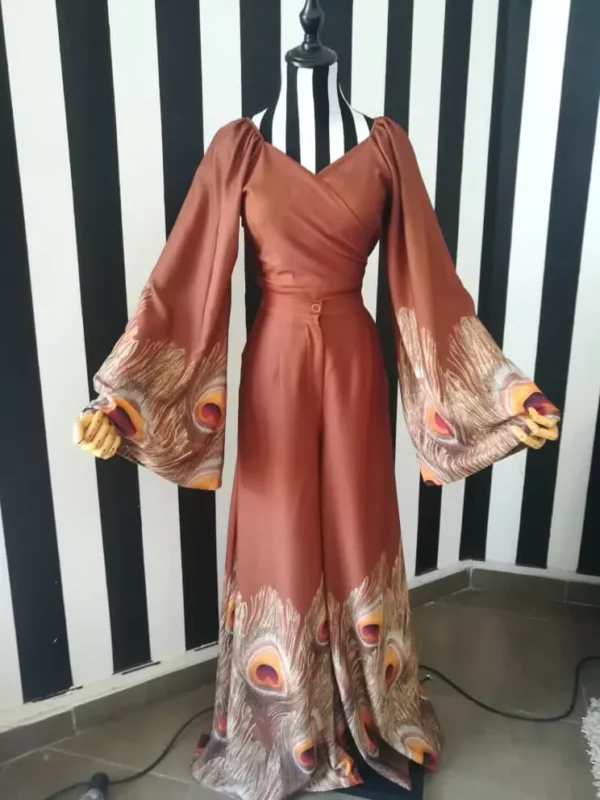ENS SERENA PLUME ORANGE – Image 3