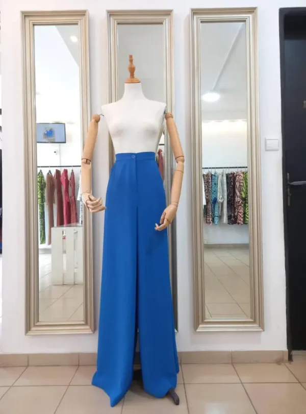 PANTALON FIMBU BLEU - Nanawax
