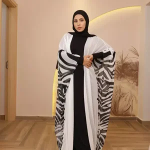 Paréo Assa Tiger black white 5
