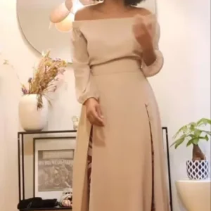 ROBE OUMOU TIGER BROWN 2